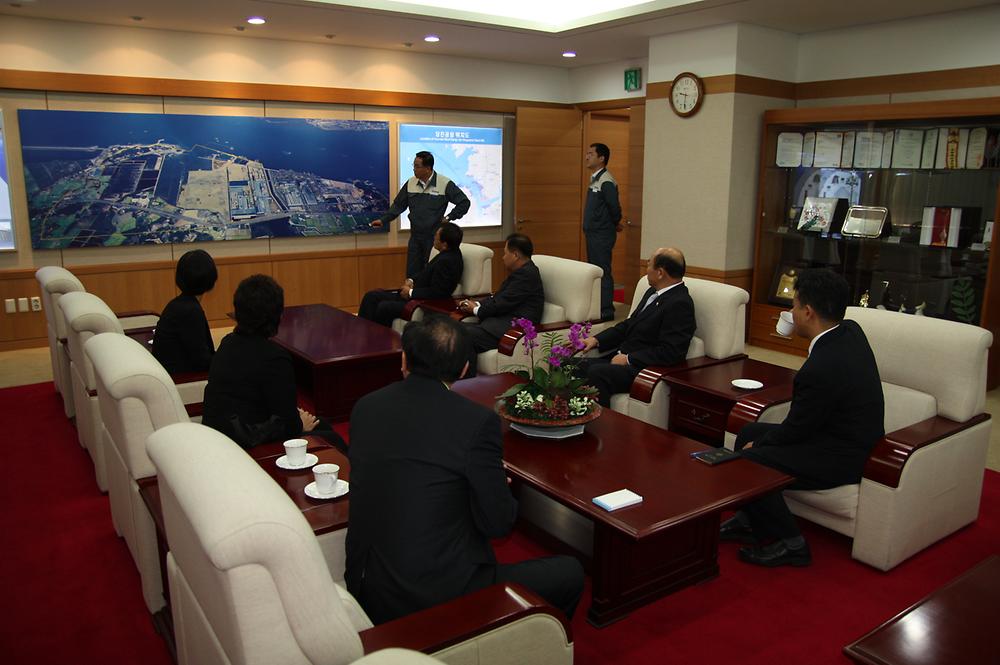 당진 현대제철 일관제철소 사진
