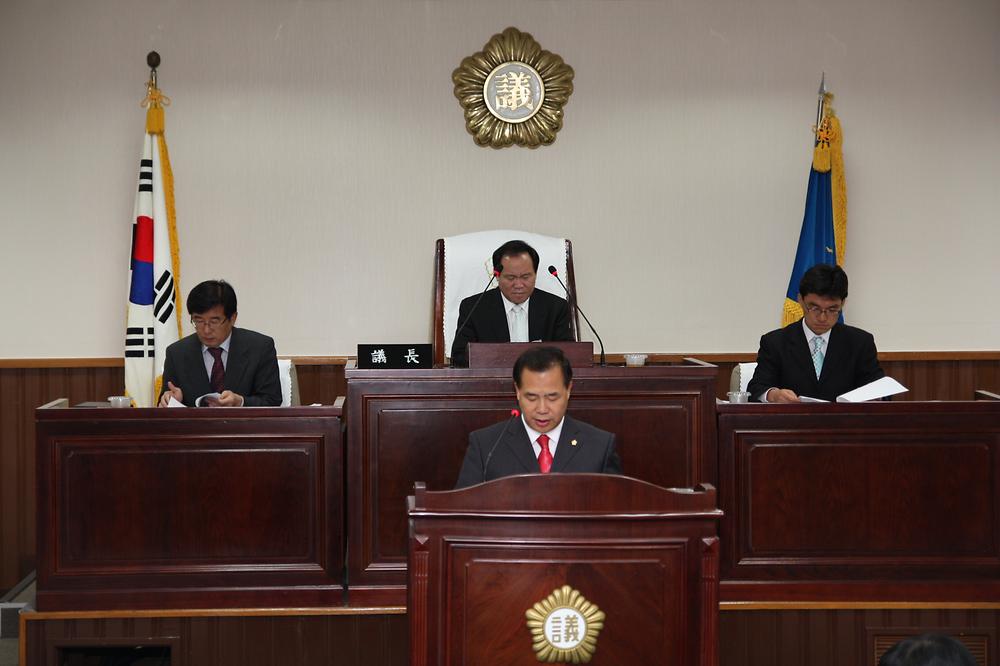 제164회 동구의회 임시회 사진