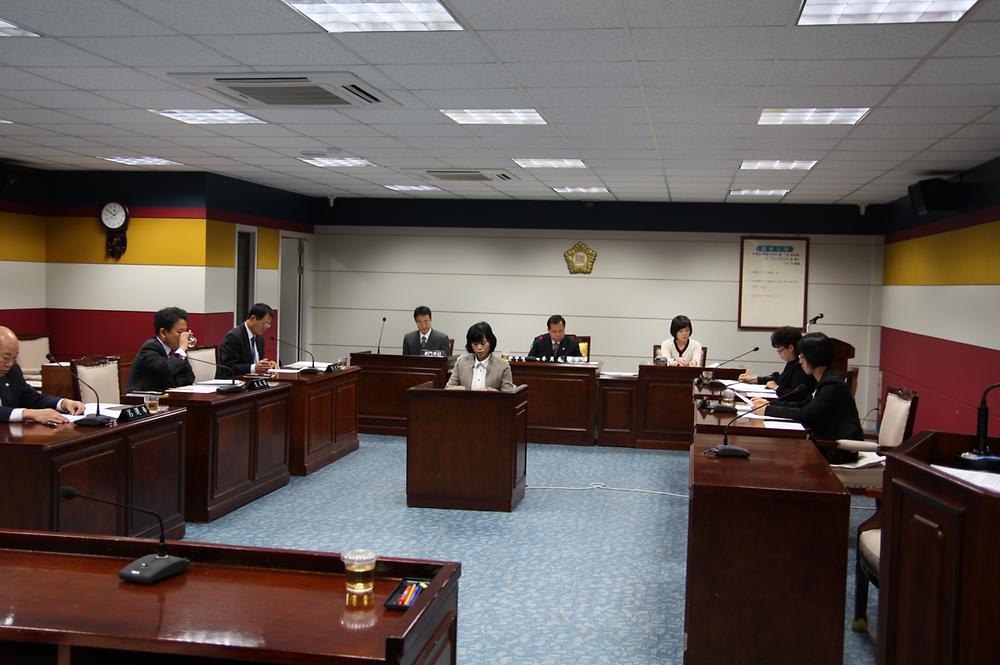 제164회 동구의회 임시회 조례심사특별위원회 사진