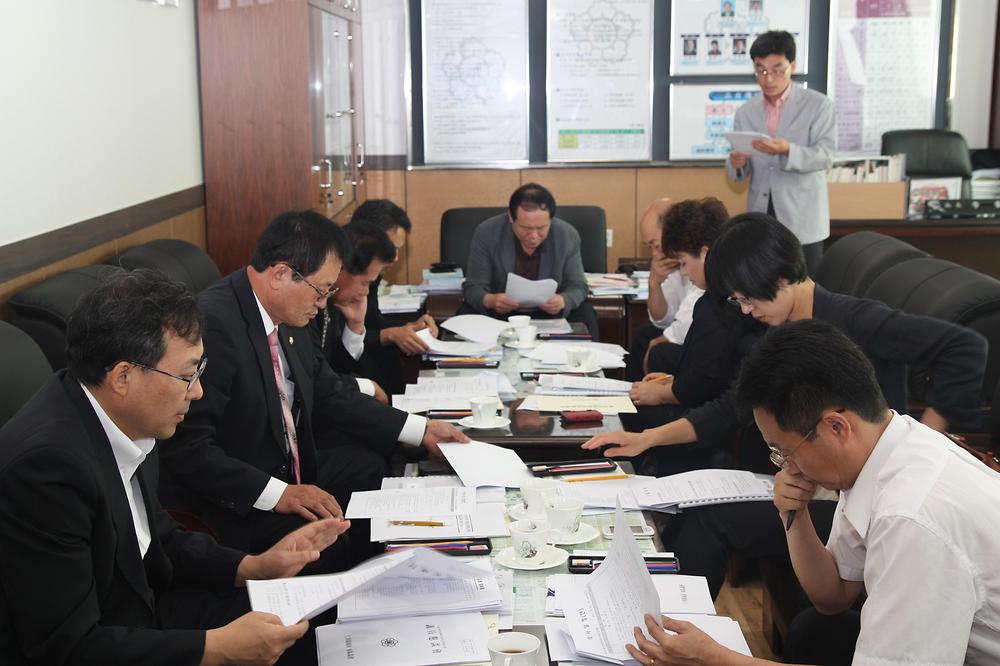 의원간담회 개최(제171회 동구의회 임시회 및 현안사항 관련) 사진