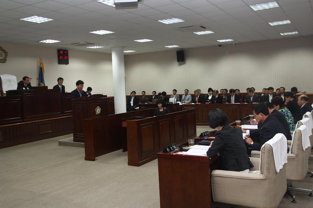 제171회 인천광역시동구의회 임시회 개회 사진