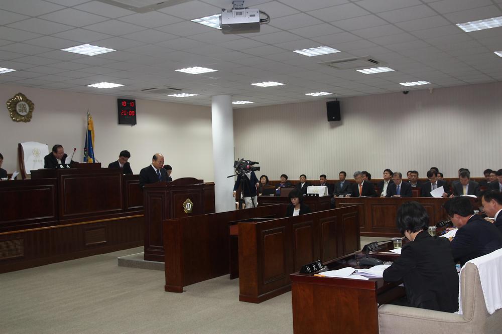 제171회 인천광역시동구의회 임시회 제2차 본회의 사진