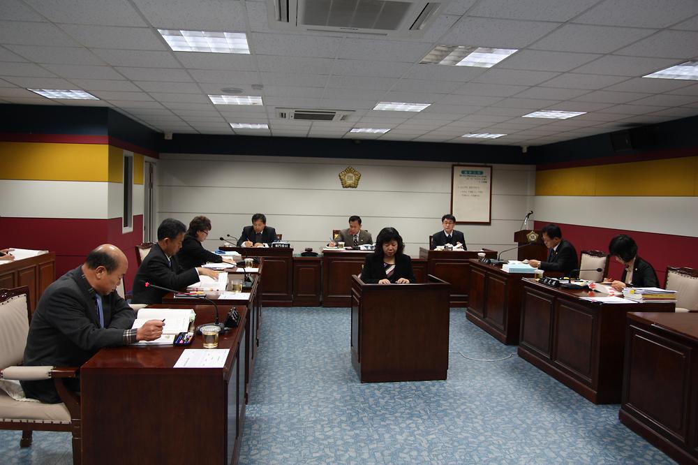 제173회 인천광역시 동구의회 제2차정례회 행정사무감사 사진