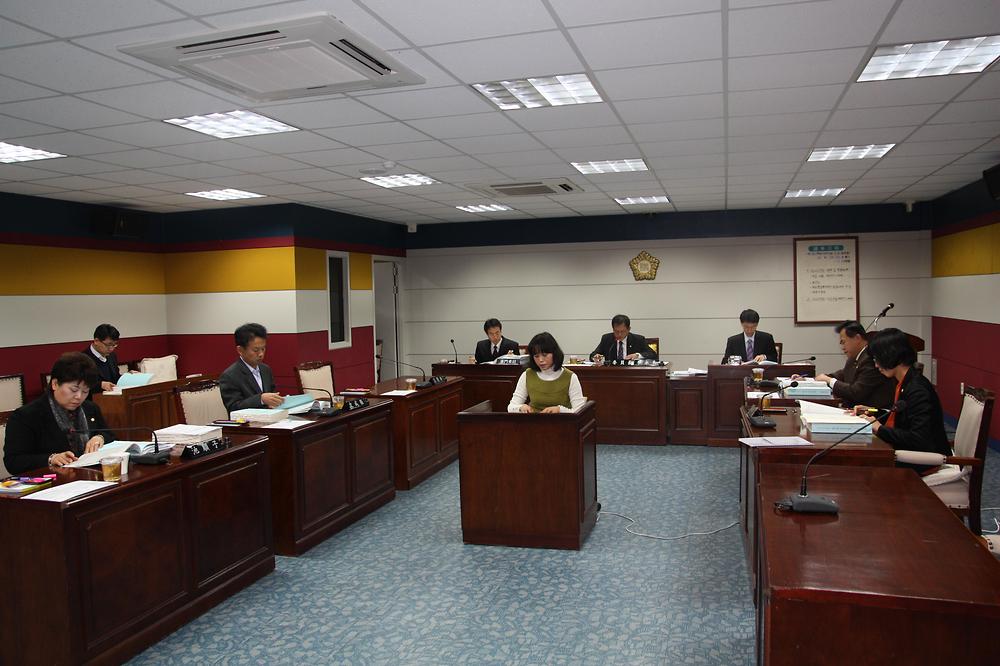 제173회 인천광역시 동구의회 제2차정례회 예산결산특별위원회 사진