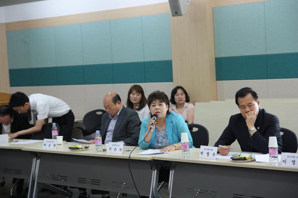 박문여중·고 이전에 따른 관계기관 및 단체와의 간담회 사진