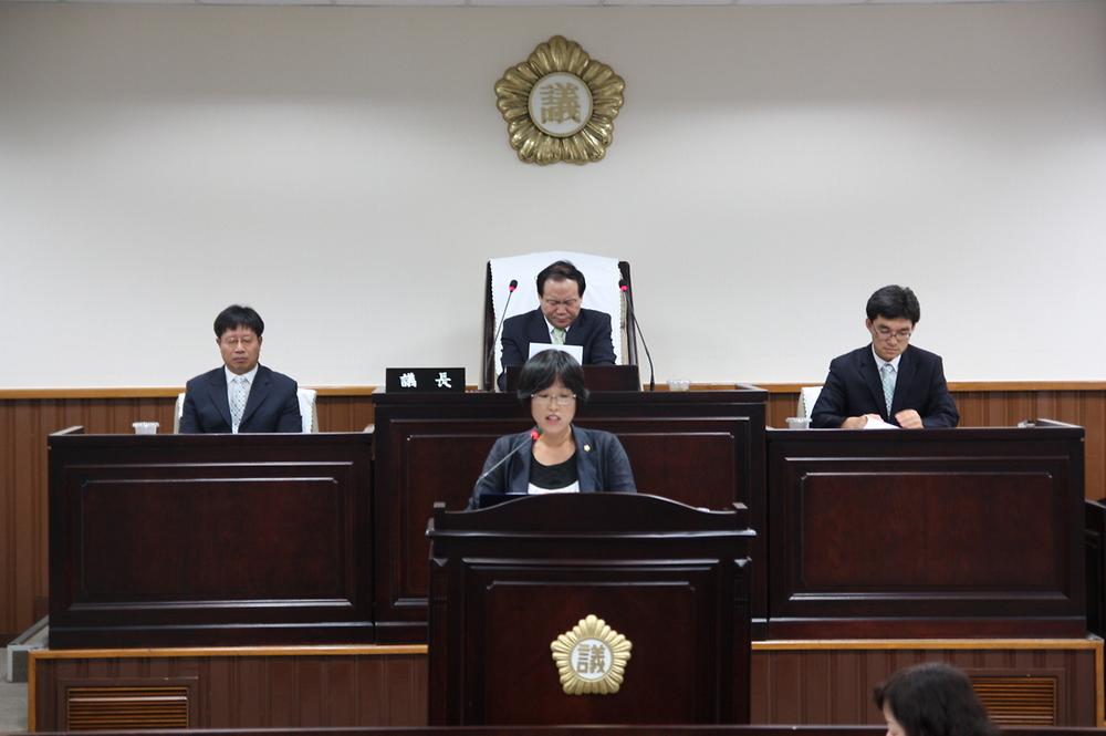 박문여중·고 이전! 그 악의에 찬 ‘동구붕괴’에 맞서는 우리의 결의문’채택 사진