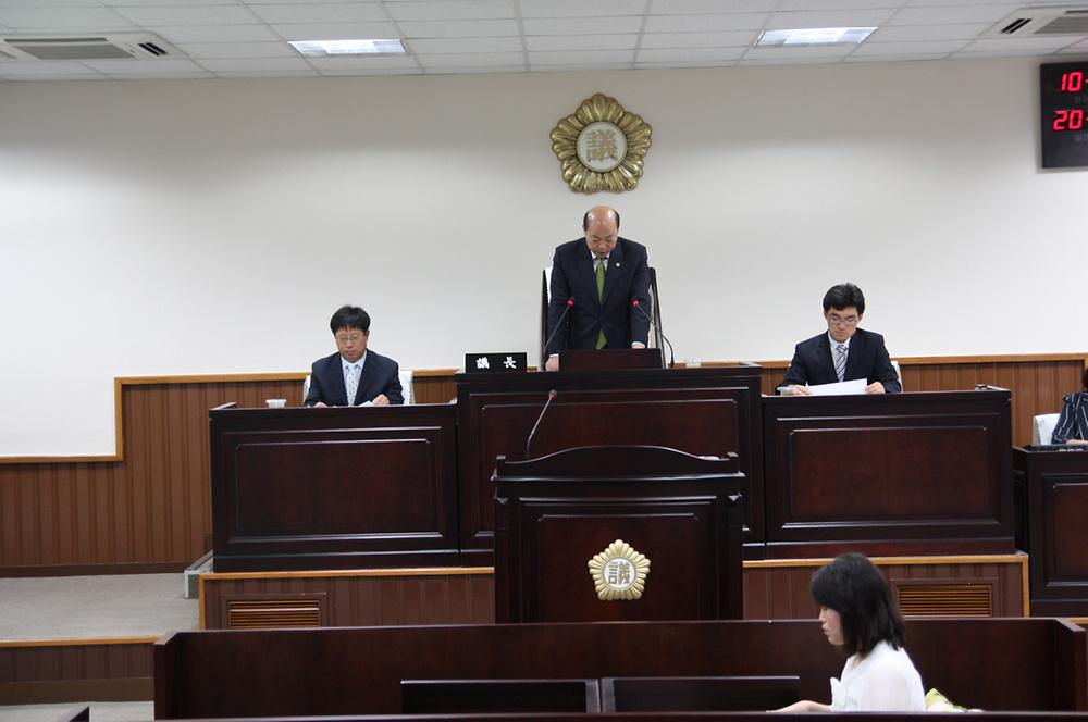 제178회 제1차정례회 제4차본회의 구정질문 사진