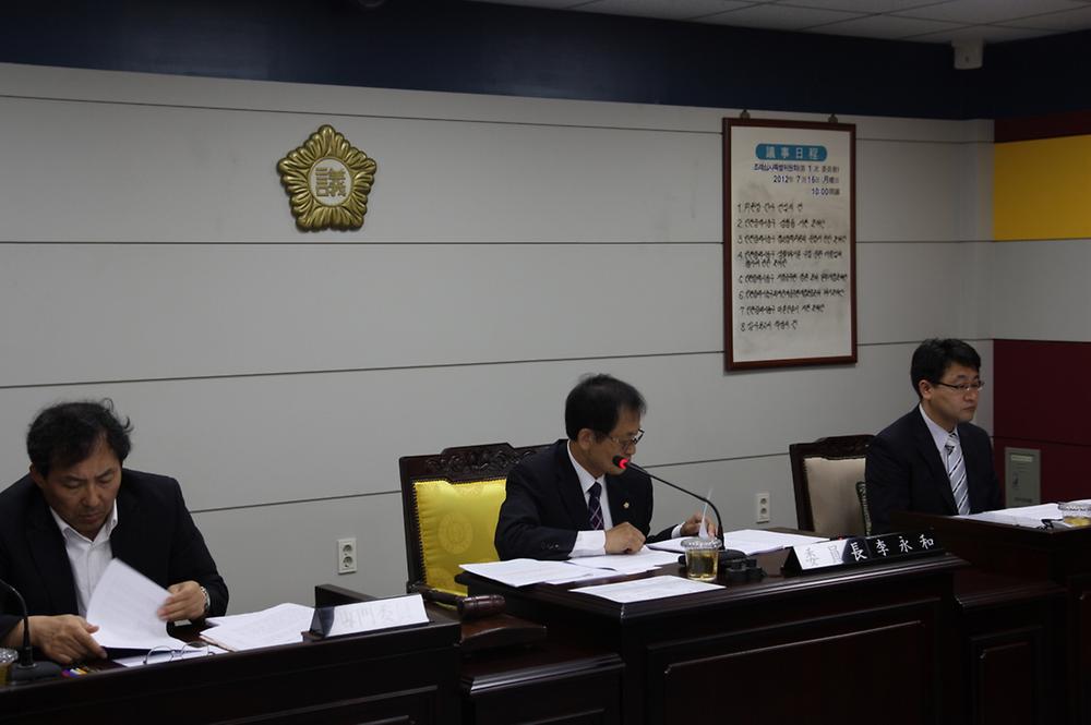 제178회 제1차정례회 제1차 조례심사특별위원회 사진