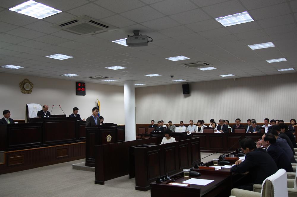 제179회 임시회 제1차본회의 사진