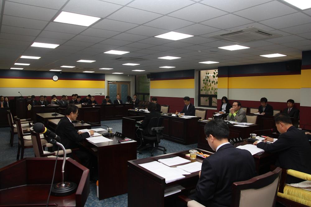 제181회 동구의회 임시회 제1차 조례심사특별위원회 사진