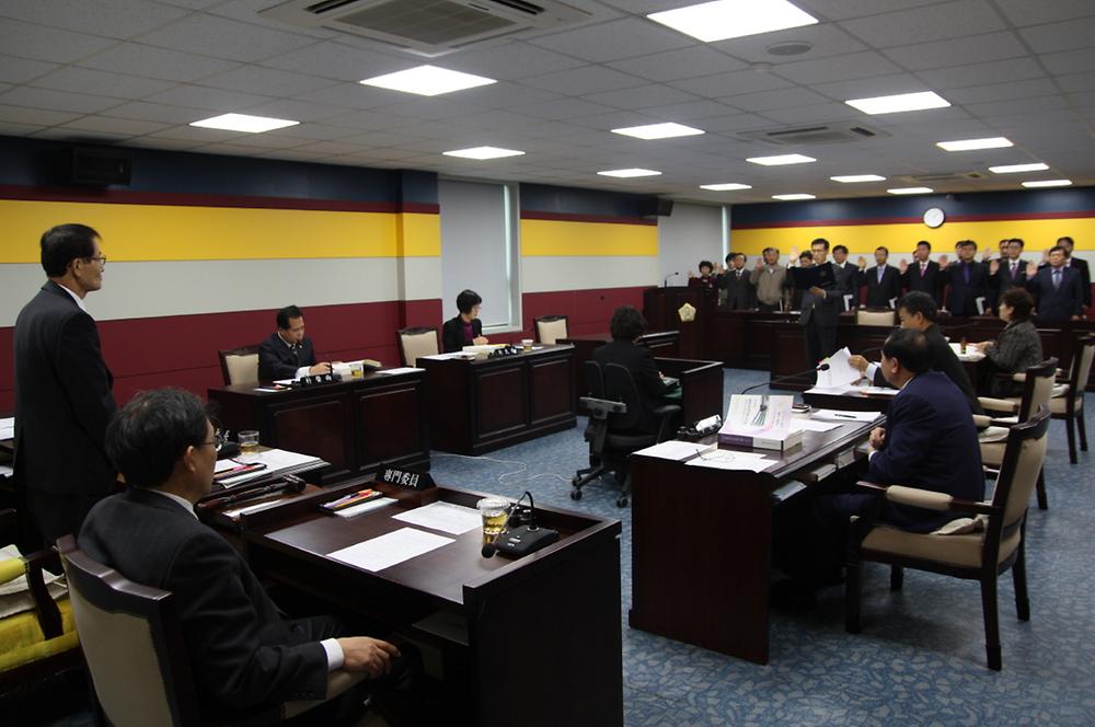 제183회 동구의회 제2차 정례회 행정사무감사특별위원회 사진
