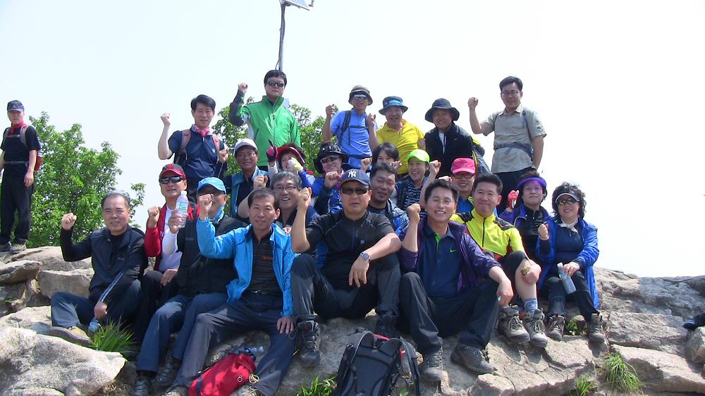 2012년 5월 체육회 정기산행 사진