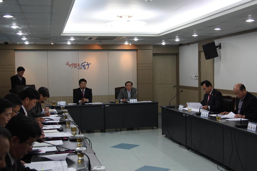 집행부와의 소통 간담회 사진
