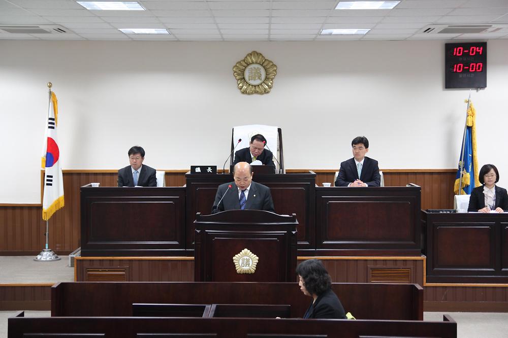 제175회 임시회 제2차 본회의 사진