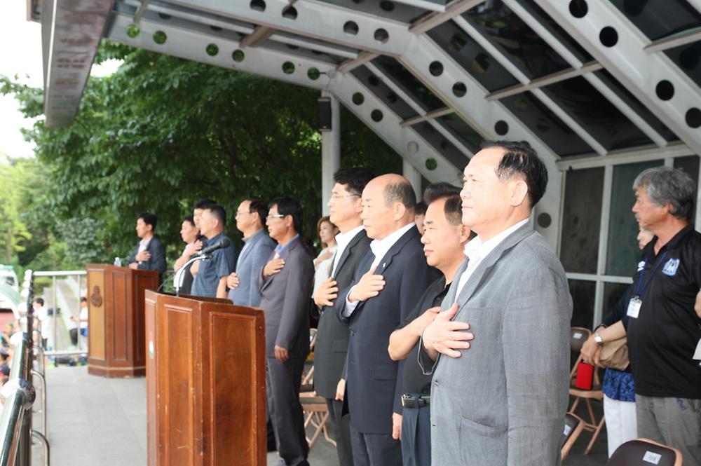 동구의회『제6회 동구청장기 유소년 축구대회 개최식』 참석 사진