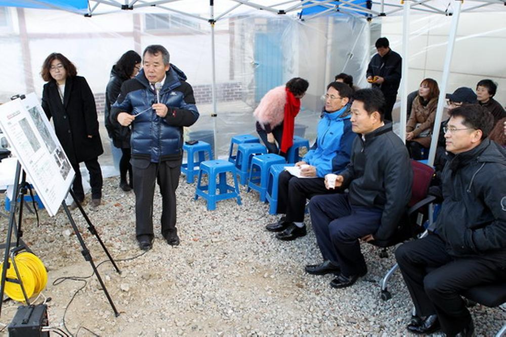 송영길시장 배다리구역 현장 방문 사진