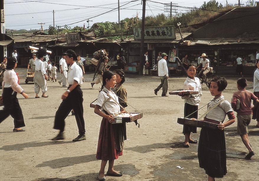 1953년 추정 배다리 일대 사진