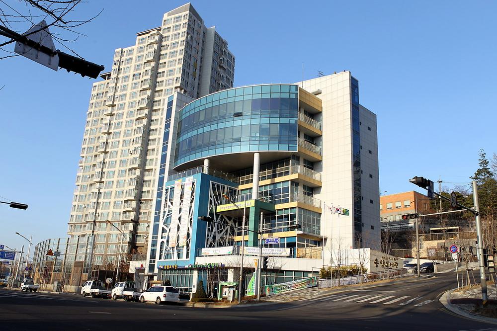 송림3.5동 주민센터 전경 사진 사진