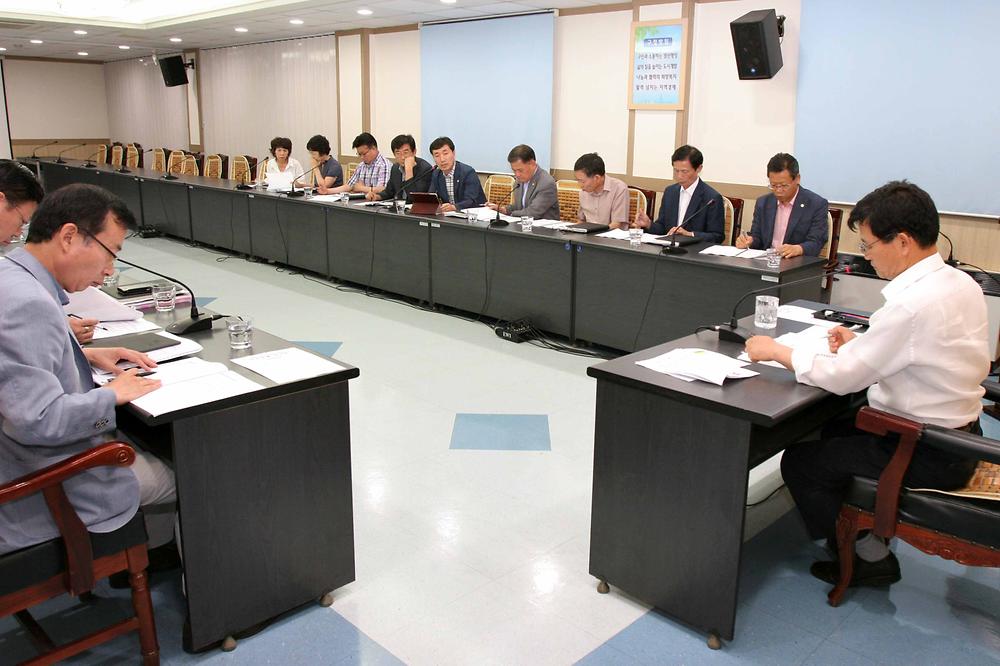 2/4분기 구정 주요사업 및 공약사항 추진사항 보고회 사진
