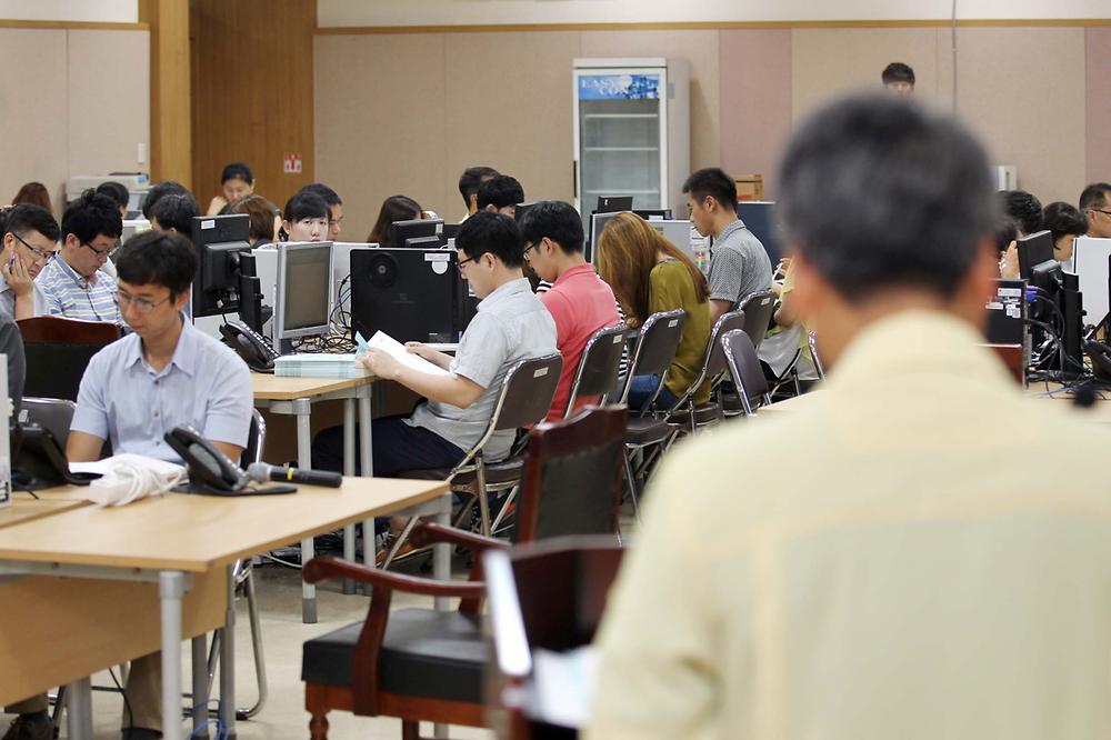 2015 을지연습 참가요원 교육 사진