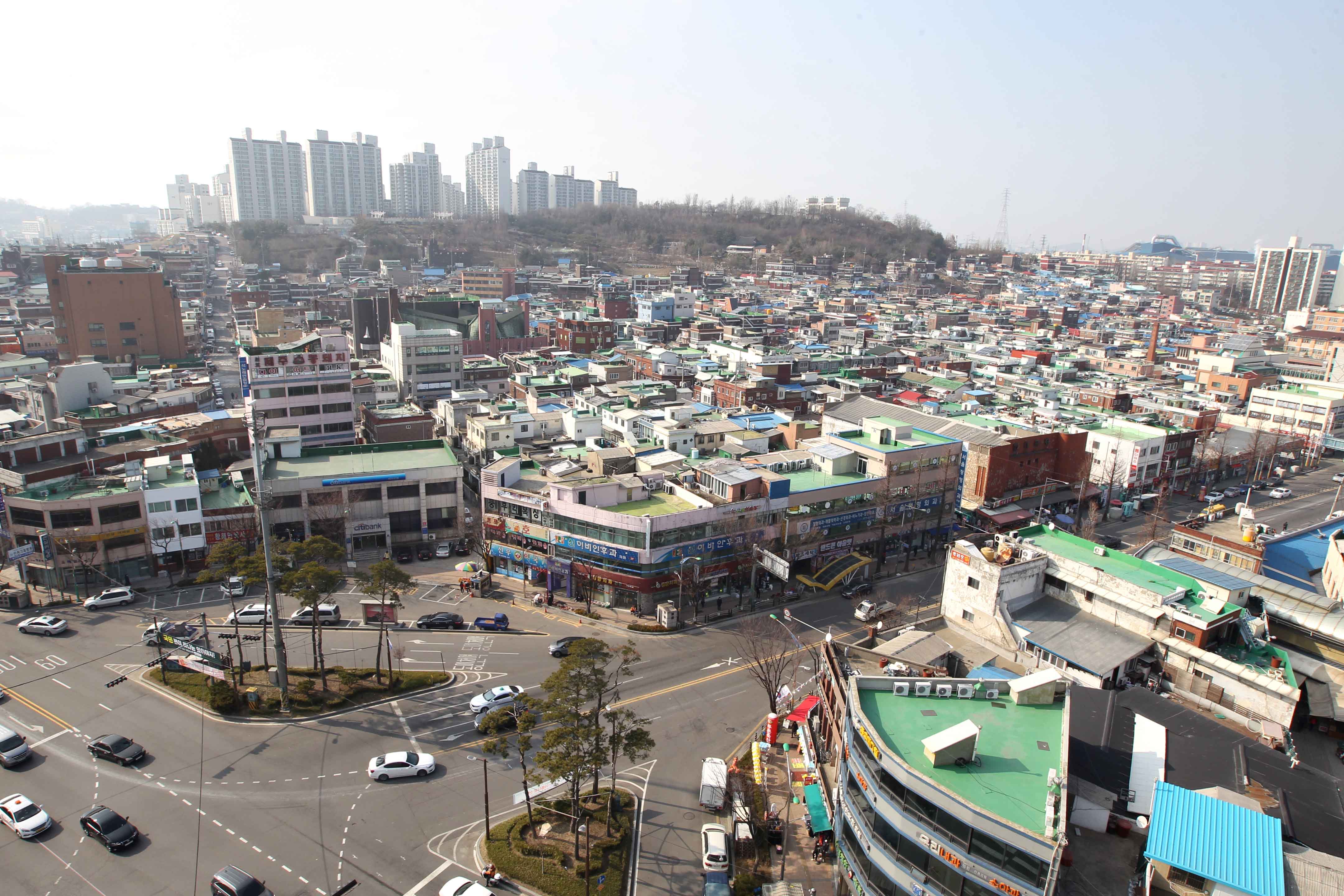 20160314_송림현대상가구역_전경_스케치_뉴스테이_선정지_및_동구전경1.jpg 이미지