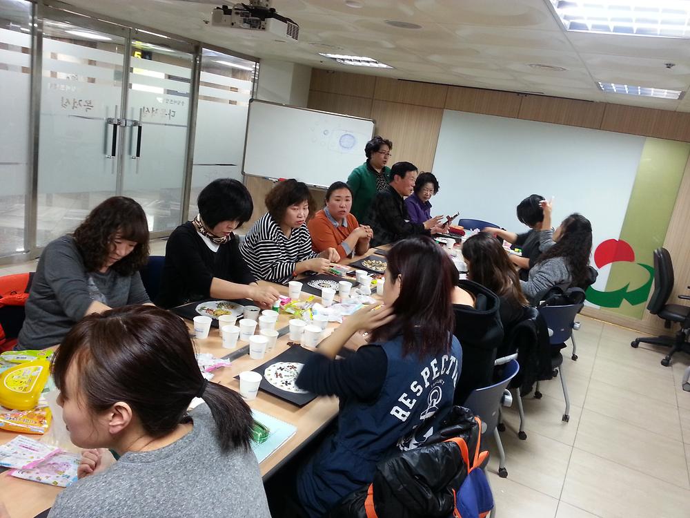 미술심리 임상활동 사진