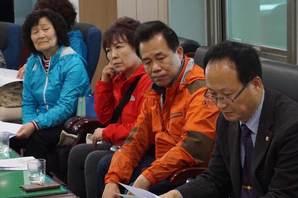 송현3동 송현아파트 재건축사업 설명회 사진