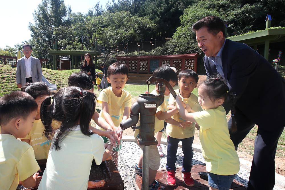 숲에서 놀자 체험 행사 사진