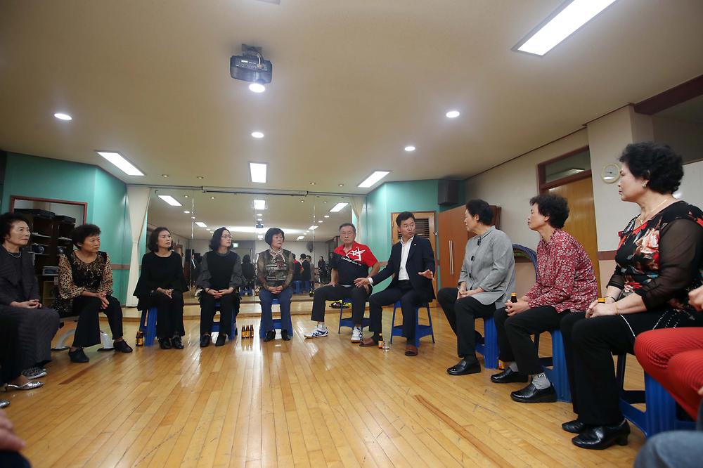송현3동 현장소통의 날 사진