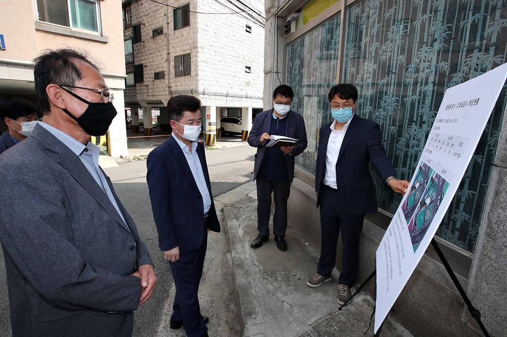 지적재조사 현장 방문 사진