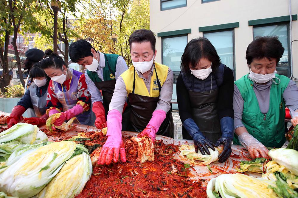 금창동 사랑의 김장 나눔 행사 사진
