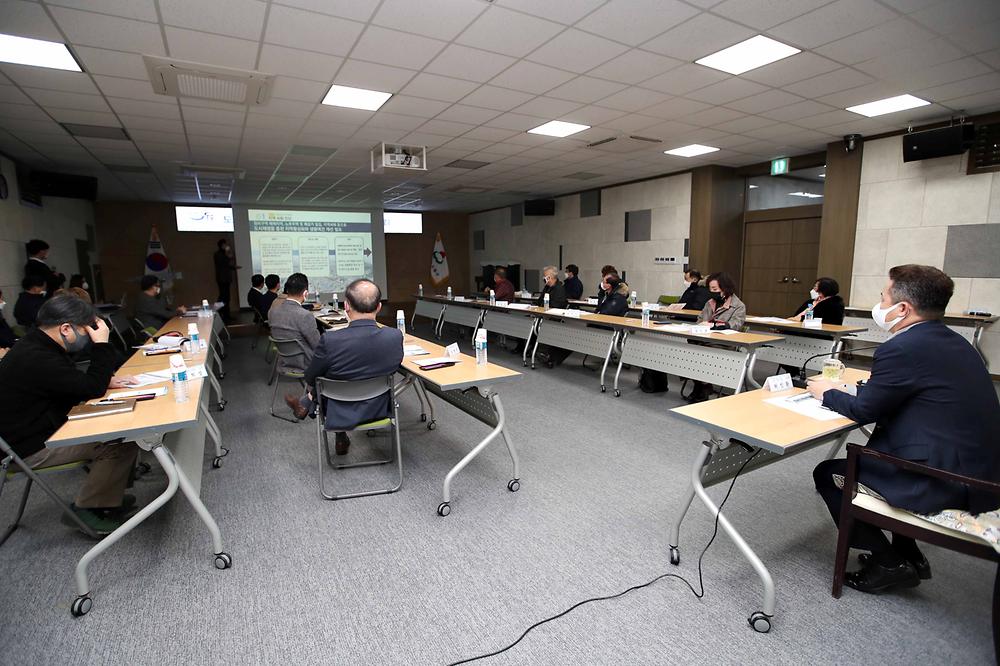 금창동 도시재생활성화계획안 중간보고회 사진