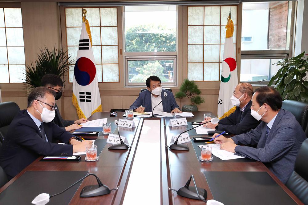 민선8기 동구 교육발전을 위한 소통간담회 사진