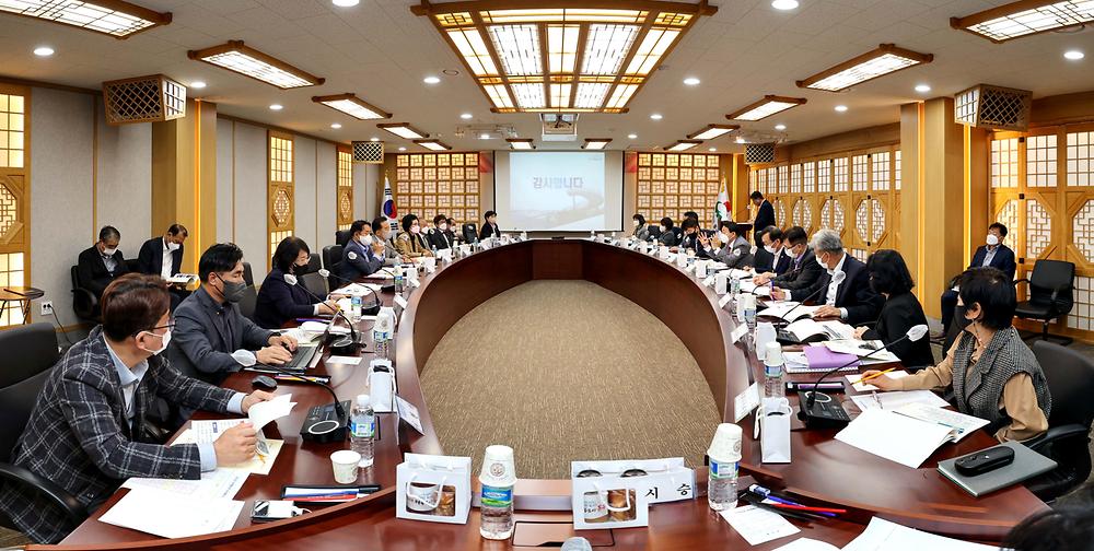 2022년 동구 당정협의회 사진