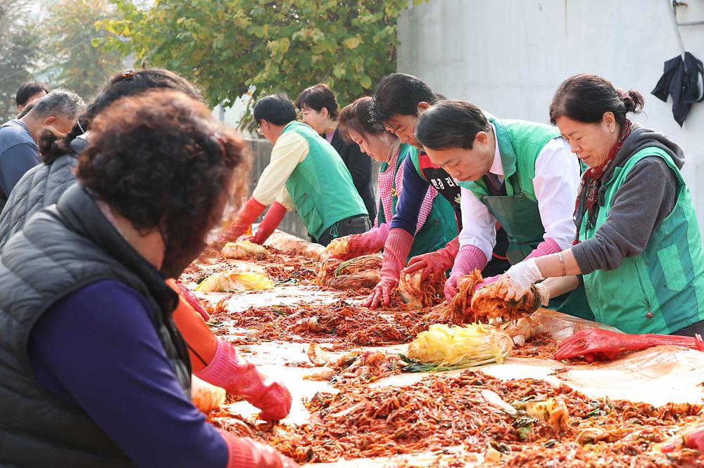 화수1·화평동 사랑애 김장 나눔 행사 사진