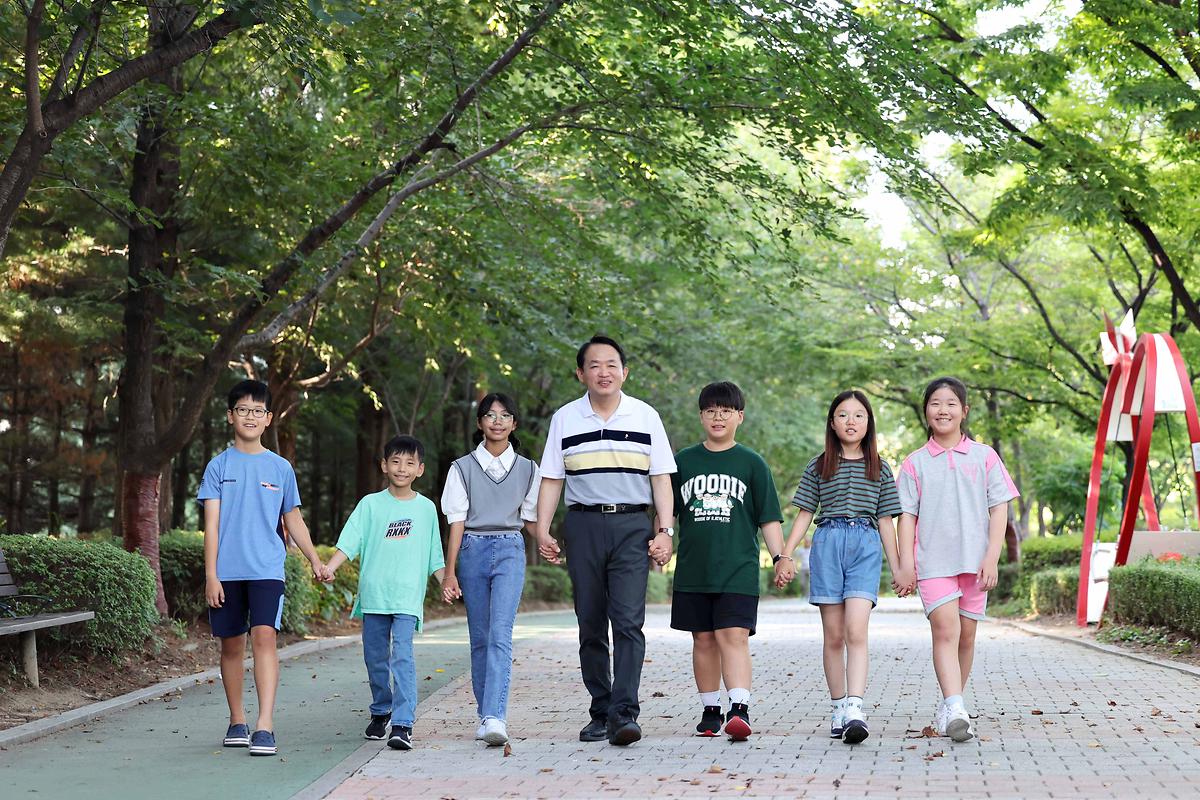 화도진소식지 10월호 표지 스케치 사진