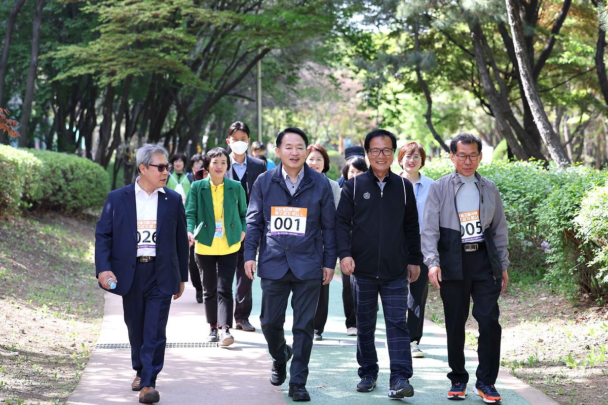 한마음 치매극복 걷기행사 사진