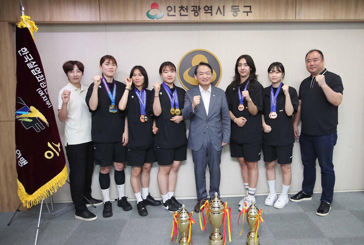 2024년 한국실업최강전 전국태권도대회 개인전 종합우승 사진