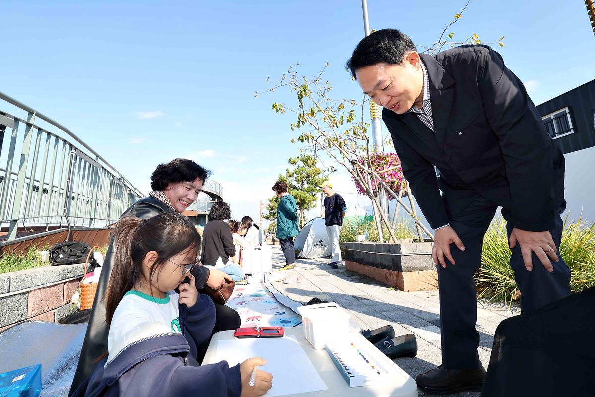 동구 바다그리기대회 사진