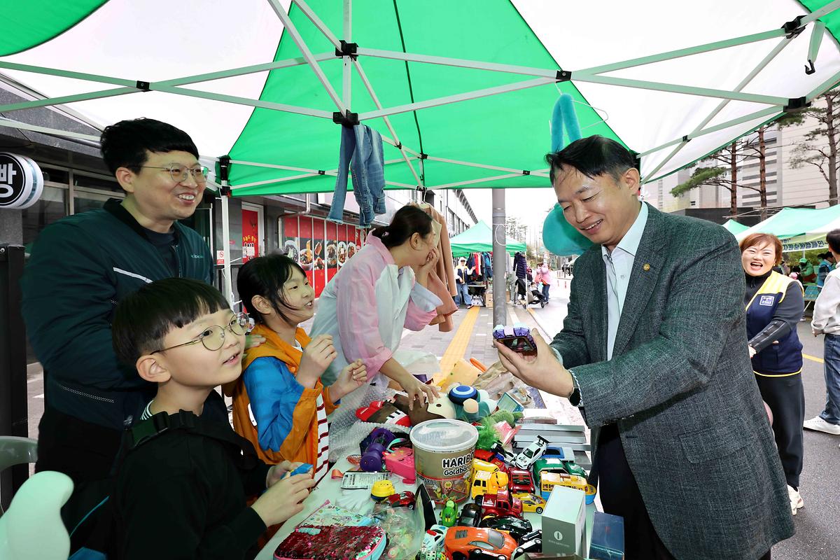 찾아가는 자원순환 나눔장터 사진