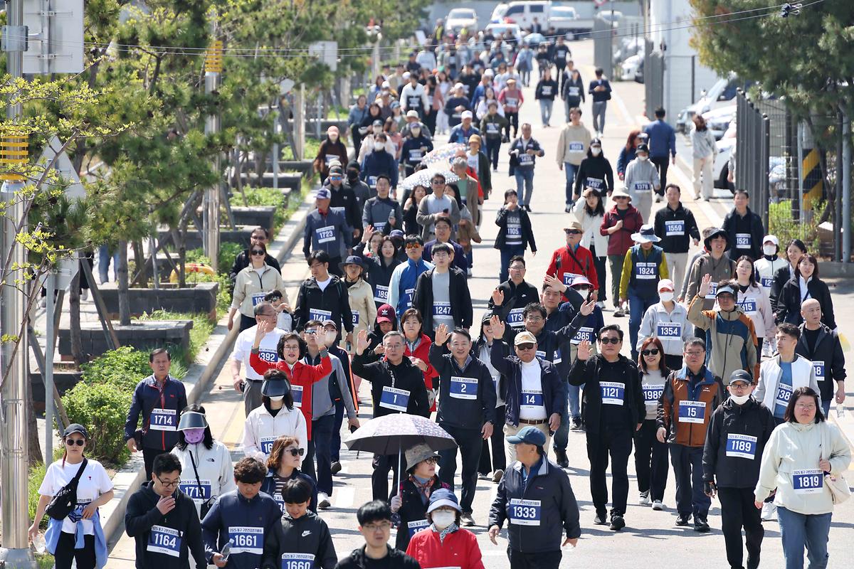 2025 만석·화수 해안산책로 동구 구민건강걷기행사 사진