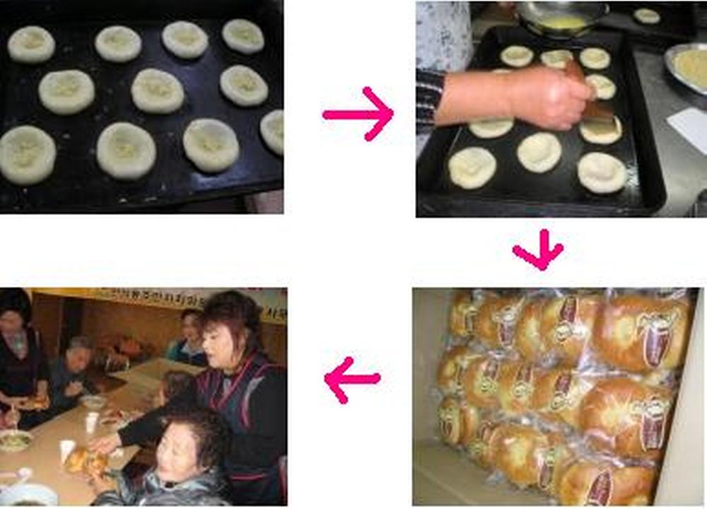 제4기 케익&홈베이킹반 봉사활동 사진