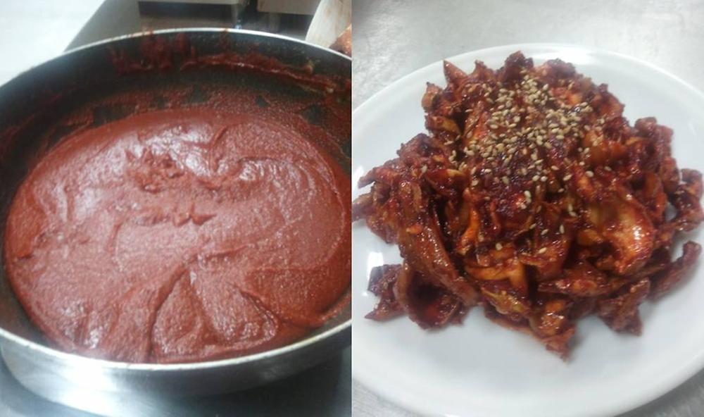 2011.6.23 찹쌀고추장&사과장아찌 만들기 사진