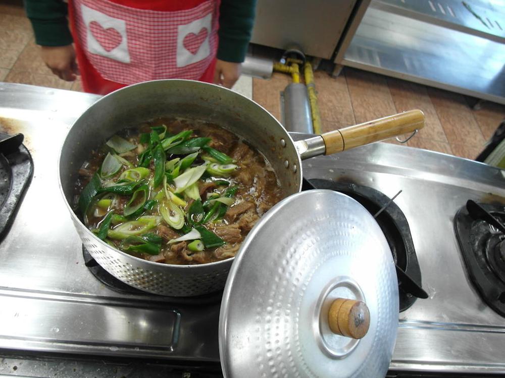 2011년 12월 17일 외국인 한국요리 만들기 수업 사진