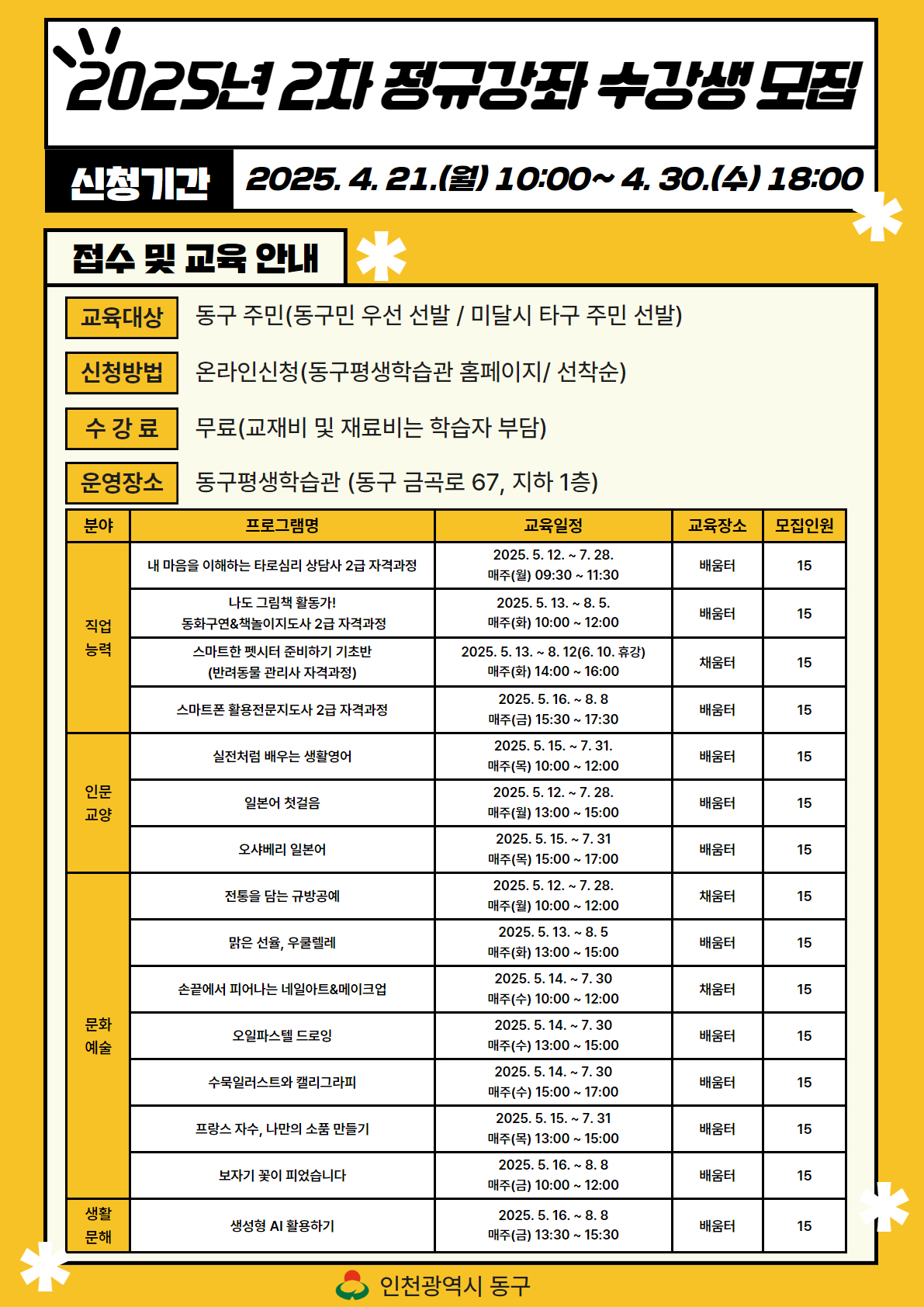 스마트폰 활용전문지도사 2급 자격과정