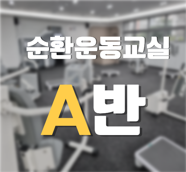 [월, 수 오전] 순환운동교실 A반 